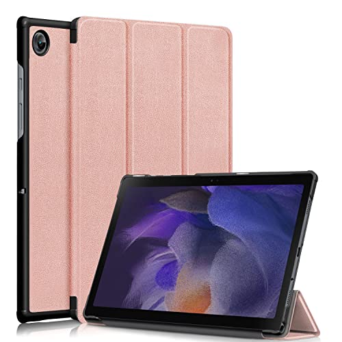 XITODA Hülle kompatibel mit Samsung Galaxy Tab A8 10.5'' 2021,PU Leder Flip Case Cover Stand Schutzhülle für Samsung Galaxy Tab A8 10,5 Zoll 2021(SM-X200/X205/X207) Tablet,roségold von XITODA