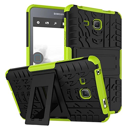 XITODA Hybrid-Schutzhülle für Samsung Galaxy Tab A6 7, robust, mit Ständer, Tablet-Hülle für Samsung Galaxy Tab A, 17,8 cm (7 Zoll), SM-T280/T285 Tablet-PC, Grün von XITODA