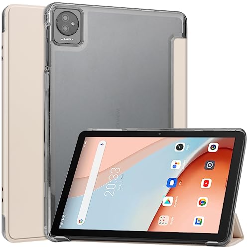 XITODA Schutzhülle für Blackview Tab 7 WiFi/Blackview Tab 8 WiFi/Blackview Tab 70 WiFi (2023) 10 Zoll, Schutz mit Standfunktion Smart Cover Hülle,Aprikose von XITODA