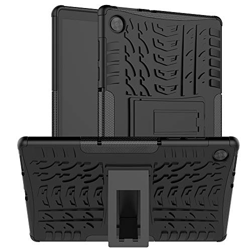 XITODA Schutzhülle für Lenovo Tab M10 HD 2. Generation TB-X306X/TB-X306F, TPU + PC Hybird Cover für Tablet Lenovo Tab M10 HD (2. Gen) 10,1 Zoll Schutzhülle, A-Nero von XITODA