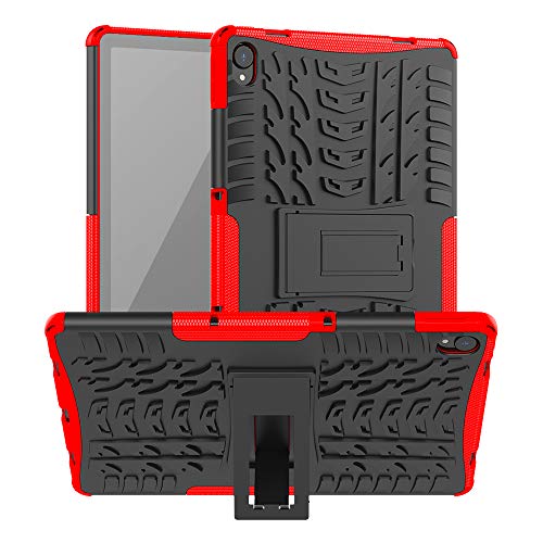 XITODA Schutzhülle für Lenovo Tab P11 (Modell: TB-J606F TB-J606X), Hybrid PC + TPU Schutzhülle mit Ständer Schutzhülle für Lenovo Tab P11 11 Zoll 2020 Release Tablet, Rot von XITODA