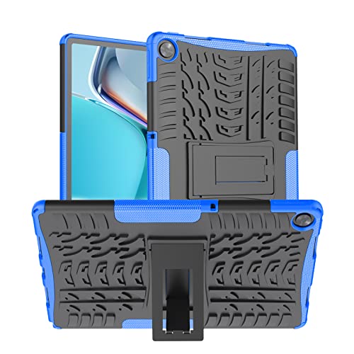 XITODA Schutzhülle für Realme Pad 10,4 Zoll 2021 - Schutz aus Silikon & PC Duro Stand Schutzhülle für Realme Pad 10,4 Zoll Modell RMP2103 Tablet, Dunkelblau von XITODA