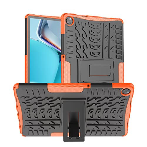 XITODA Schutzhülle für Realme Pad 10,4 Zoll 2021 - Schutzhülle aus Silikon und PC Hartschale für Realme Pad 10,4 Zoll Modell RMP2103 Tablet, Orange von XITODA