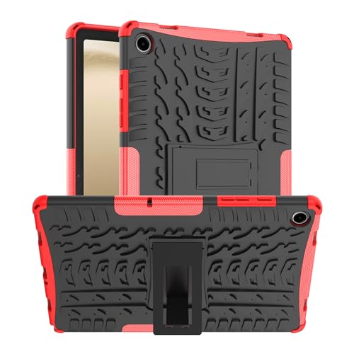 XITODA Schutzhülle für Samsung Galaxy Tab A9 Plus / A9+ 11 Zoll 2023 – Schutz aus Silikon & PC Hartschale, Ständer für Samsung SM-X210/X216/X218 Tablet, Rot von XITODA