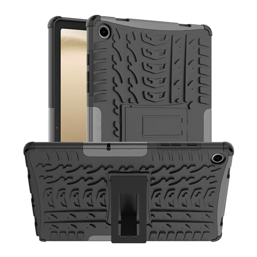 XITODA Schutzhülle für Samsung Galaxy Tab A9 Plus / A9+ 11 Zoll 2023 - Silikonschutz & PC Hartständer Cover für Samsung SM-X210/X216/X218 Tablet, A-Schwarz von XITODA