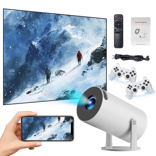 X30MAX Mini-Retro-Videospiel-Projektor, 64 G, integrierte 20.000 Spiele, 2 kabellose Controller, 1080 x 720p, 5 G WLAN-Bluetooth, tragbarer 4K-Projektor und Spiel, 180 ° flexible Projektion, Android X30MAX Mini-Retro-Videospiel-Projektor, 64 G, integrierte 20.000 Spiele, 2 kabellose Controller, 1080 x 720p, 5 G WLAN-Bluetooth, tragbarer 4K-Projektor und Spiel, 180 ° flexible Projektion, Android von XIXIMENG