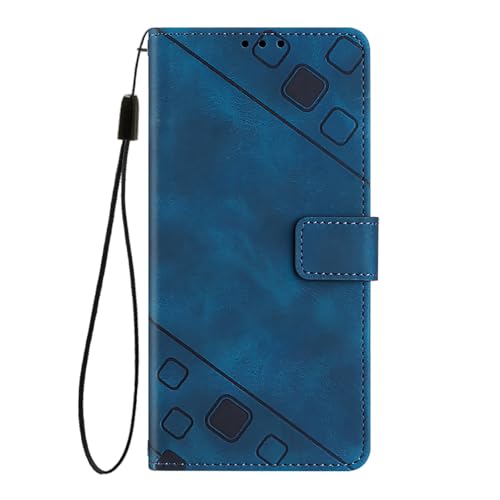 XIYonh Hülle Kompatibel mit Oppo Realme GT 6 5G / Realme GT 6T 5G Handyhülle mit Kartenfach Ständer Brieftasche PU Ledertasche TPU innen Schale Flip Schutzhülle für Oppo Realme GT 6 5G, Blau XIYonh Hülle Kompatibel mit Oppo Realme GT 6 5G / Realme GT 6T 5G Handyhülle mit Kartenfach Ständer Brieftasche PU Ledertasche TPU innen Schale Flip Schutzhülle für Oppo Realme GT 6 5G, Blau von XIYonh