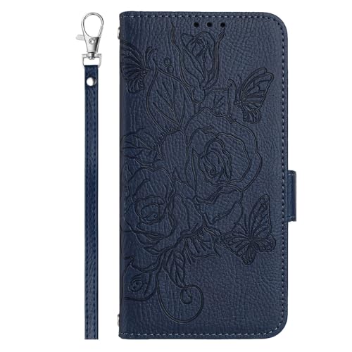 XIYonh Hülle Kompatibel mit Oppo Reno 11 Pro 5G Handyhülle mit Kartenfach Geld Slot Ständer Brieftasche PU Ledertasche TPU innen Schale Flip Schutzhülle für Oppo Reno 11 Pro 5G, Dunkelblau XIYonh Hülle Kompatibel mit Oppo Reno 11 Pro 5G Handyhülle mit Kartenfach Geld Slot Ständer Brieftasche PU Ledertasche TPU innen Schale Flip Schutzhülle für Oppo Reno 11 Pro 5G, Dunkelblau von XIYonh