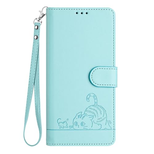XIYonh Hülle für Samsung Galaxy A40 Handyhülle mit Kartenfach Geld Slot Ständer Brieftasche PU Ledertasche TPU innen Schale Flip Schutzhülle Kompatibel mit Samsung Galaxy A40, Minzgrün XIYonh Hülle für Samsung Galaxy A40 Handyhülle mit Kartenfach Geld Slot Ständer Brieftasche PU Ledertasche TPU innen Schale Flip Schutzhülle Kompatibel mit Samsung Galaxy A40, Minzgrün von XIYonh