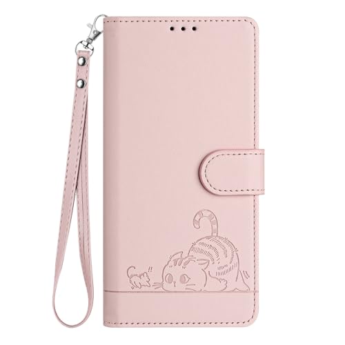 XIYonh Hülle für Samsung Galaxy J6 2018 Handyhülle mit Kartenfach Geld Slot Ständer Brieftasche PU Ledertasche TPU innen Schale Flip Schutzhülle Kompatibel mit Samsung Galaxy J6 2018, Rosa XIYonh Hülle für Samsung Galaxy J6 2018 Handyhülle mit Kartenfach Geld Slot Ständer Brieftasche PU Ledertasche TPU innen Schale Flip Schutzhülle Kompatibel mit Samsung Galaxy J6 2018, Rosa von XIYonh