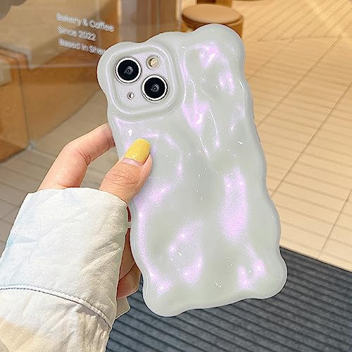 XIZYO Glitzer Hülle für iPhone 13, Niedliche Einfarbig Lockige Wellenform Weiche TPU Stoßstange Handyhülle, für Mädchen Frauen Aesthetic Design Silikon Schlanke Bling Stoßfest Schutzhülle, Rosa XIZYO Glitzer Hülle für iPhone 13, Niedliche Einfarbig Lockige Wellenform Weiche TPU Stoßstange Handyhülle, für Mädchen Frauen Aesthetic Design Silikon Schlanke Bling Stoßfest Schutzhülle, Rosa von XIZYO