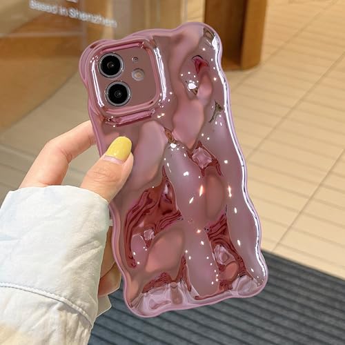 XIZYO Hülle für iPhone 11 6,1 Zoll, Niedliche Einfarbig Lockige Wellenform Weiche TPU Stoßstange Handyhülle, für Mädchen Frauen Aesthetic Design Silikon Schlanke Stoßfest Schutzhülle, Rosa XIZYO Hülle für iPhone 11 6,1 Zoll, Niedliche Einfarbig Lockige Wellenform Weiche TPU Stoßstange Handyhülle, für Mädchen Frauen Aesthetic Design Silikon Schlanke Stoßfest Schutzhülle, Rosa von XIZYO