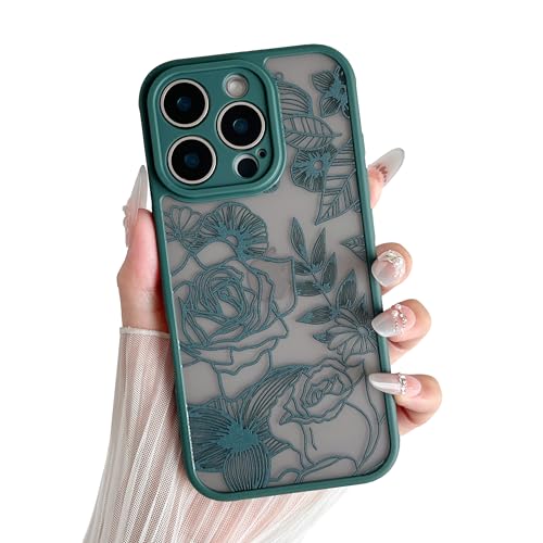 XIZYO Schutzhülle für iPhone 16 Pro, Blumen-Rose, niedliche Handyhülle für Frauen und Mädchen, ästhetisches Muster, schlank, TPU-Stoßdämpferabdeckung, stoßfeste Schutzhülle für iPhone 16 Pro 6,3 Zoll XIZYO Schutzhülle für iPhone 16 Pro, Blumen-Rose, niedliche Handyhülle für Frauen und Mädchen, ästhetisches Muster, schlank, TPU-Stoßdämpferabdeckung, stoßfeste Schutzhülle für iPhone 16 Pro 6,3 Zoll von XIZYO