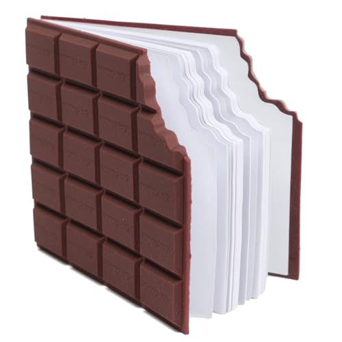 Schokoladenduftgeschmack Notizblock, 70 Blätter kreativer Message Pad, selbstklebender wiederverwendbares Taschenschreibbuch, Schokoladen-Memo-Pads für School Stationery Geschenk Schokoladenduftgeschmack Notizblock, 70 Blätter kreativer Message Pad, selbstklebender wiederverwendbares Taschenschreibbuch, Schokoladen-Memo-Pads für School Stationery Geschenk von XJKLBYQ