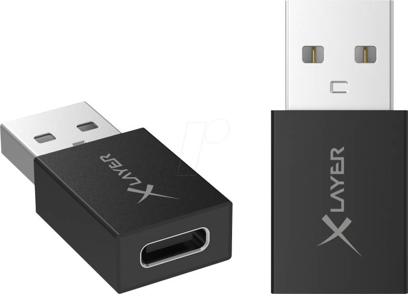XLAYER 216191 - Adapter USB 3.1 A Stecker > C Buchse von XLAYER