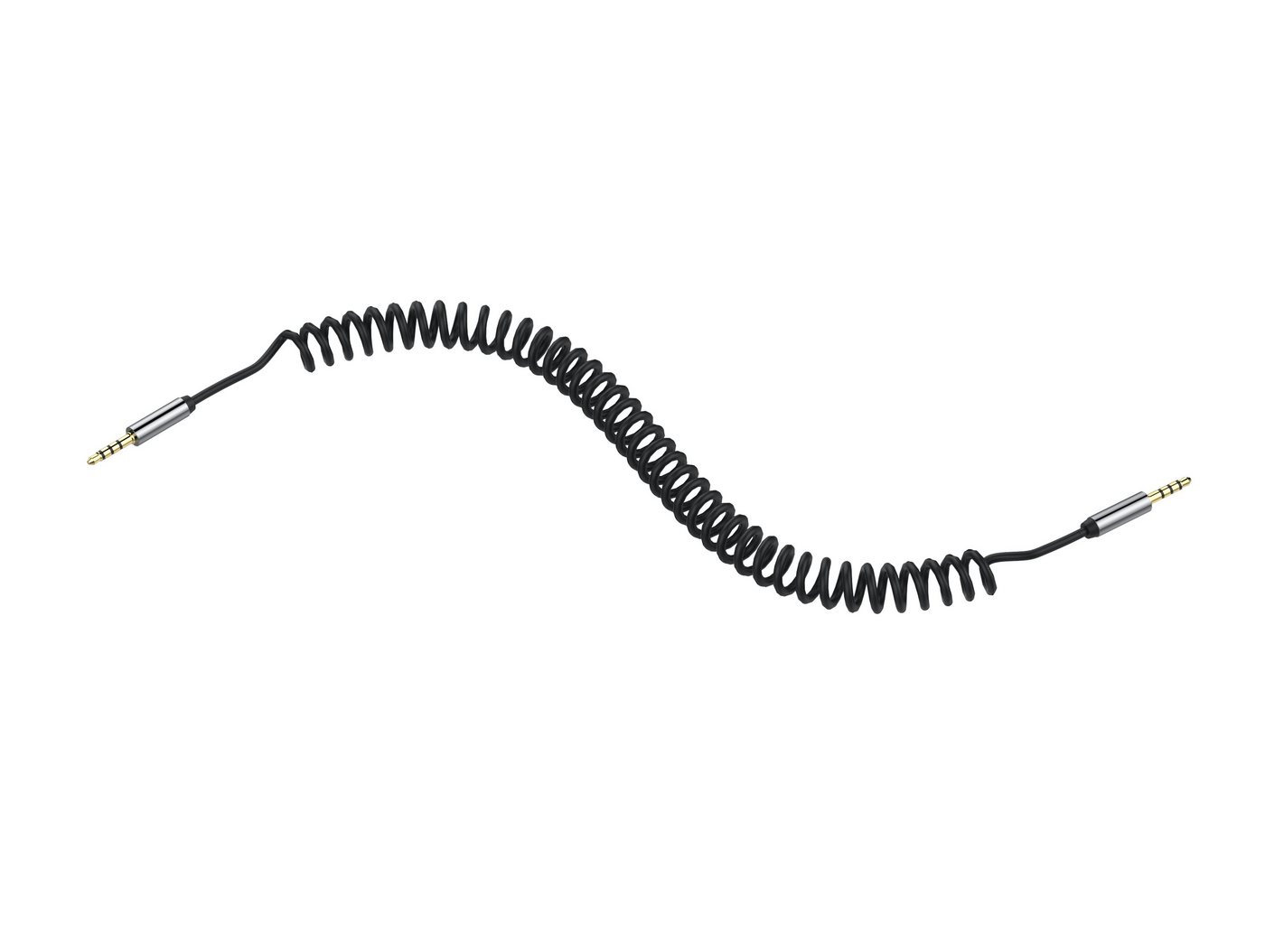 XLAYER Kabel Audio-Spiral AUX 3.5 mm Klinkenkabel 2.0 m Black Smartphone-Kabel, 200cm langes AUX-Kabel von XLayer!, Vergoldete Kontakte!, Spiral-Design für hohe Flexibilität!, Länge: 200cm!, Farbe: Schwarz!, 200cm langes AUX-Kabel von XLayer!, Vergoldete Kontakte!, Spiral-Design für hohe Flexibilität!, Länge: 200cm!, Farbe: Schwarz! (200.00 cm) XLAYER Kabel Audio-Spiral AUX 3.5 mm Klinkenkabel 2.0 m Black Smartphone-Kabel, 200cm langes AUX-Kabel von XLayer!, Vergoldete Kontakte!, Spiral-Design für hohe Flexibilität!, Länge: 200cm!, Farbe: Schwarz!, 200cm langes AUX-Kabel von XLayer!, Vergoldete Kontakte!, Spiral-Design für hohe Flexibilität!, Länge: 200cm!, Farbe: Schwarz! (200.00 cm) von XLAYER