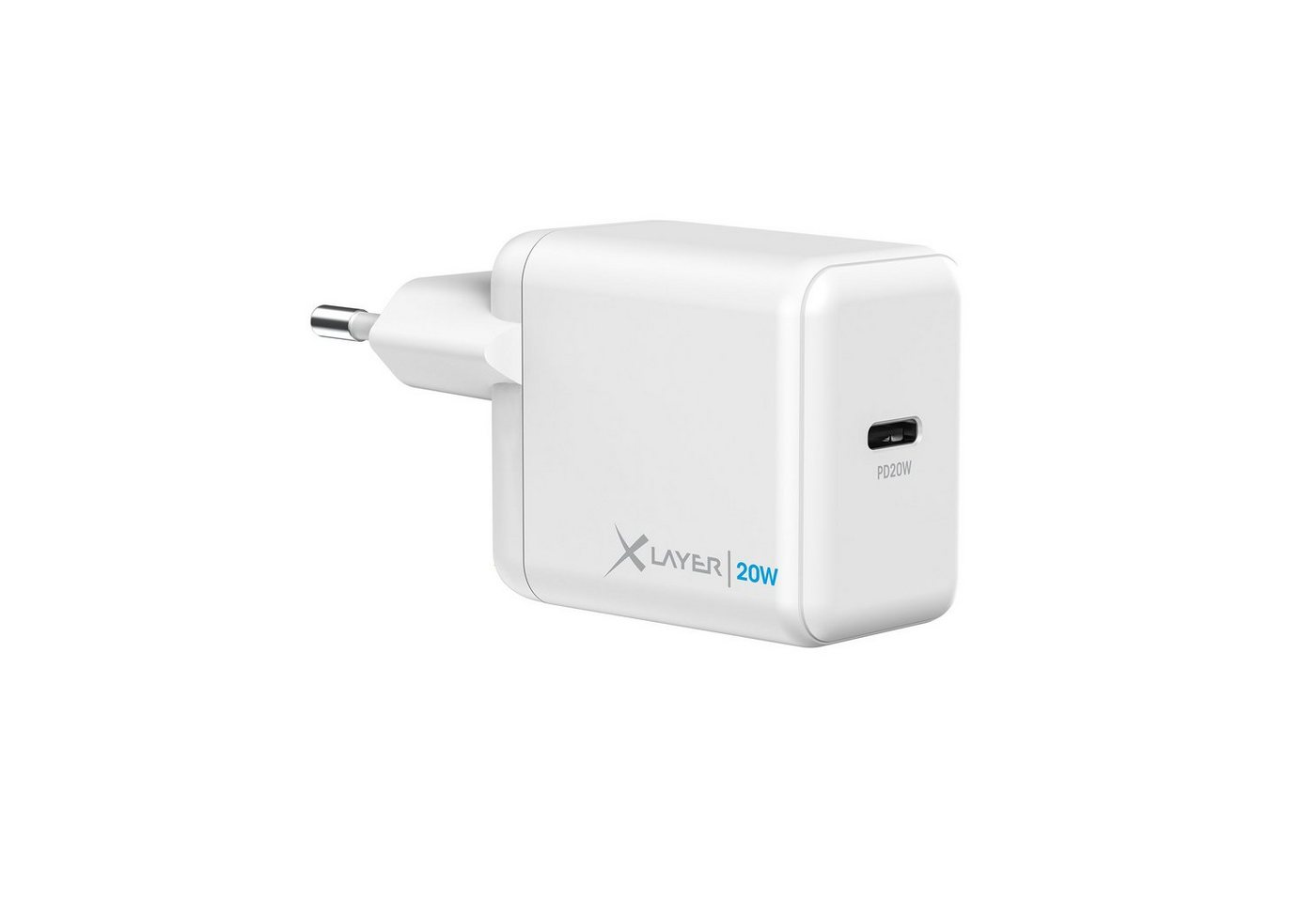 XLAYER Ladegerät XLayer Typ C (USB-C) Single Charger PD 20W Smartphone-Ladegerät von XLAYER