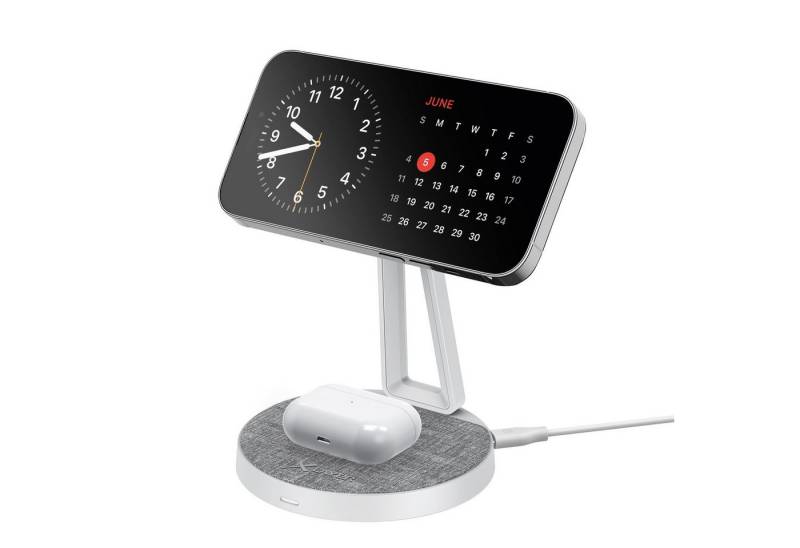 XLAYER MagFix Pro 2-in-1 Ladestation Apple Wireless Charger I Magsafe I 15W Wireless Charger von XLAYER