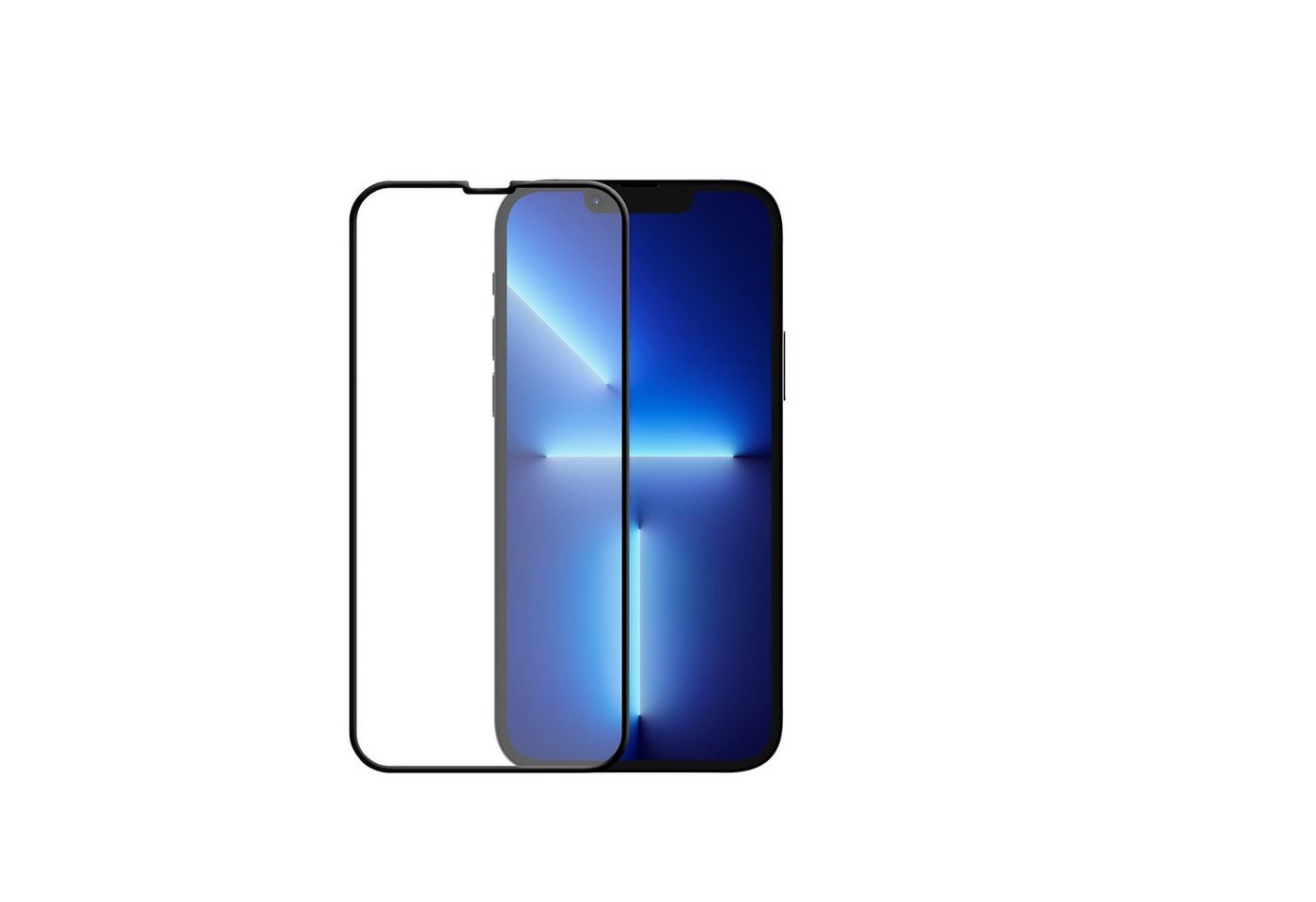 XLAYER Schutzfolie Schutzfolie XLayer Displayschutz Glass 3D iPhone 13 mini Clear von XLAYER