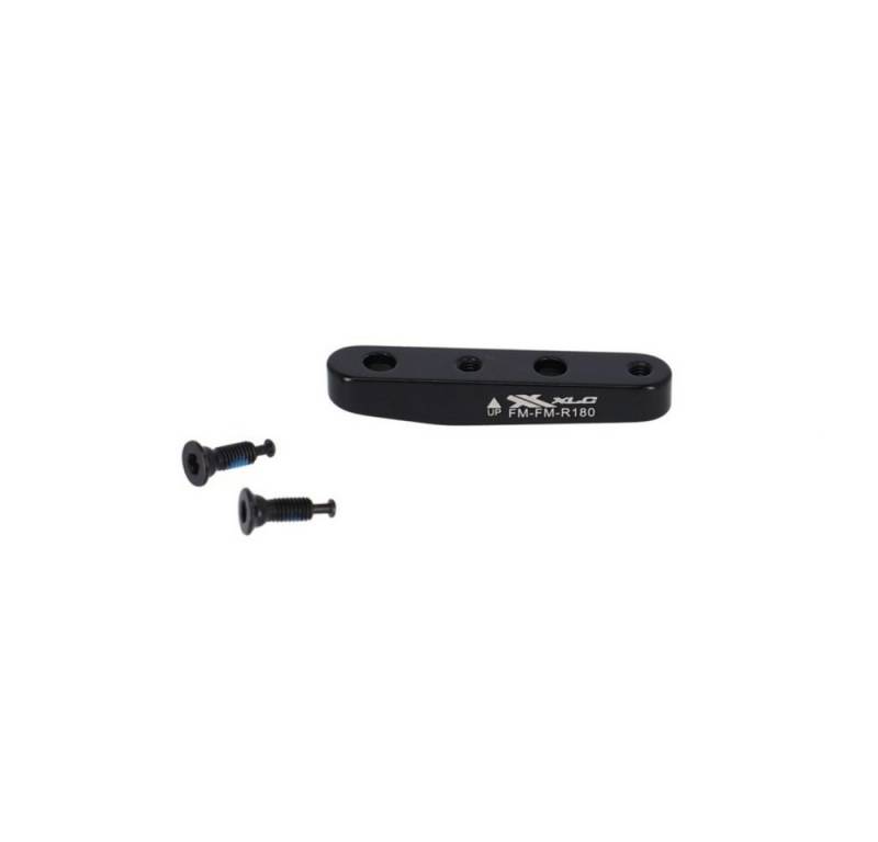 XLC Flatmountadapter für Flatmountbremse FM HR Ø 140 auf 180 mm Adapter von XLC