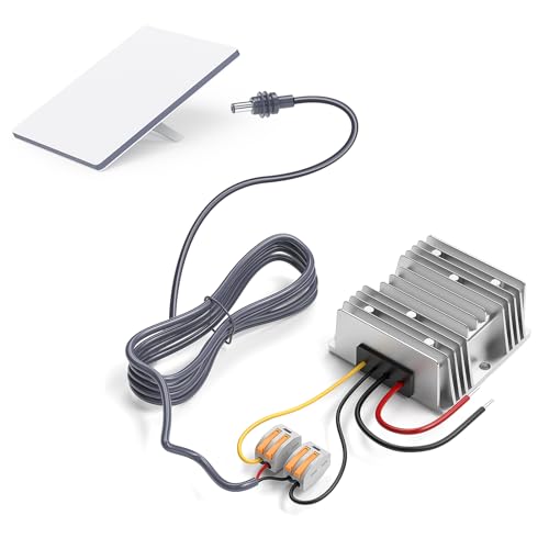 XLTTYWL Starlink Mini 12V-Adapter, 144W DC-DC-Booster-Konverter, 12V bis 48V 3A Star link Mini-Netzteil mit 5 x 2,1 mm DC-Kabel für Mini Star link Dishy von XLTTYWL