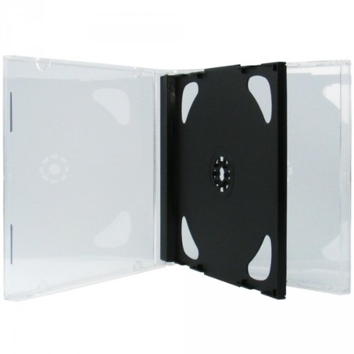 100 XLayer DVD CD Hüllen 2fach 2er doppel Jewelcase black 100 XLayer DVD CD Hüllen 2fach 2er doppel Jewelcase black von XLayer