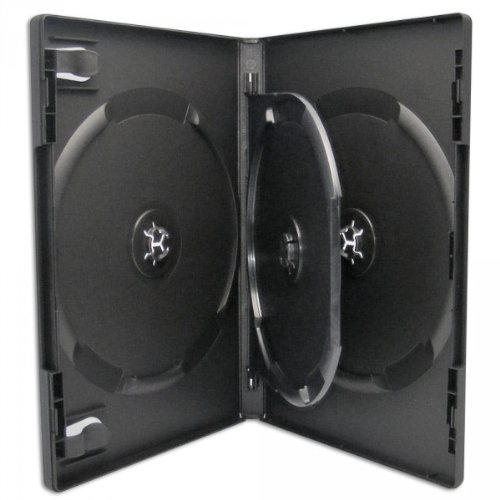 5 Xlayer DVD CD Hüllen 3fach 3er-DVD-Box schwarz professional 5 Xlayer DVD CD Hüllen 3fach 3er-DVD-Box schwarz professional von XLayer