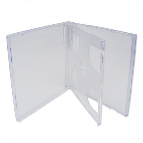 50 XLayer DVD CD Hüllen 2fach 2er doppel Jewelcase transparent 50 XLayer DVD CD Hüllen 2fach 2er doppel Jewelcase transparent von XLayer