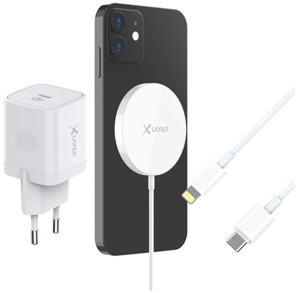 MagFix Pro Wirel. Charging Set(15W) Ladegerät weiß von XLayer