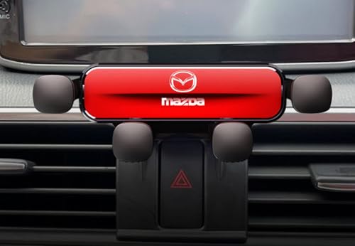 XMCMBS Handyhalterung Auto für Mazda Axela 2014-2016, 360° Drehbar Handy Halterung, Auto-Telefonhalterung, Kratzschutz Smartphone Halterung,B-Red XMCMBS Handyhalterung Auto für Mazda Axela 2014-2016, 360° Drehbar Handy Halterung, Auto-Telefonhalterung, Kratzschutz Smartphone Halterung,B-Red von XMCMBS