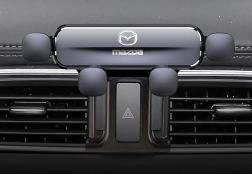 XMCMBS Handyhalterung Auto für Mazda CX5 2017-2022 CX8 2019-2022, 360° Drehbar Handy Halterung, Auto-Telefonhalterung, Kratzschutz Smartphone Halterung,A-Grey XMCMBS Handyhalterung Auto für Mazda CX5 2017-2022 CX8 2019-2022, 360° Drehbar Handy Halterung, Auto-Telefonhalterung, Kratzschutz Smartphone Halterung,A-Grey von XMCMBS