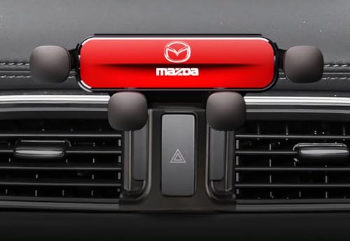 XMCMBS Handyhalterung Auto für Mazda CX5 2017-2022 CX8 2019-2022, 360° Drehbar Handy Halterung, Auto-Telefonhalterung, Kratzschutz Smartphone Halterung,B-Red XMCMBS Handyhalterung Auto für Mazda CX5 2017-2022 CX8 2019-2022, 360° Drehbar Handy Halterung, Auto-Telefonhalterung, Kratzschutz Smartphone Halterung,B-Red von XMCMBS
