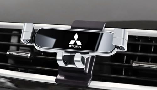 XMCMBS Handyhalterung Auto für Mitsubishi Ecilpse Cross 2018-2023, 360° Drehbar Handy Halterung, Auto-Telefonhalterung, Kratzschutz Smartphone Halterung,B-Silver XMCMBS Handyhalterung Auto für Mitsubishi Ecilpse Cross 2018-2023, 360° Drehbar Handy Halterung, Auto-Telefonhalterung, Kratzschutz Smartphone Halterung,B-Silver von XMCMBS