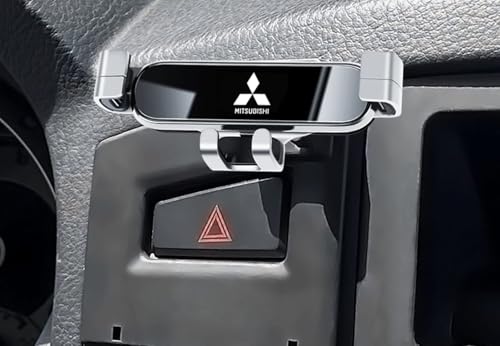 XMCMBS Handyhalterung Auto für Mitsubishi Pajero 2011-2023, 360° Drehbar Handy Halterung, Auto-Telefonhalterung, Kratzschutz Smartphone Halterung,B-Silver XMCMBS Handyhalterung Auto für Mitsubishi Pajero 2011-2023, 360° Drehbar Handy Halterung, Auto-Telefonhalterung, Kratzschutz Smartphone Halterung,B-Silver von XMCMBS