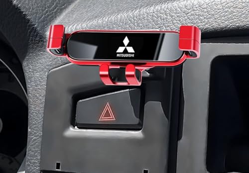 XMCMBS Handyhalterung Auto für Mitsubishi Pajero 2011-2023, 360° Drehbar Handy Halterung, Auto-Telefonhalterung, Kratzschutz Smartphone Halterung,C-Red XMCMBS Handyhalterung Auto für Mitsubishi Pajero 2011-2023, 360° Drehbar Handy Halterung, Auto-Telefonhalterung, Kratzschutz Smartphone Halterung,C-Red von XMCMBS