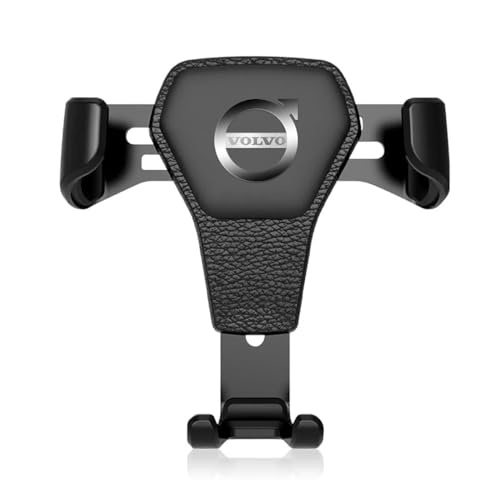 XMCMBS Handyhalterung Auto für Volvo C30 C70 V40 V50 V70 V90, 360° Drehbar Handy Halterung, Auto-Telefonhalterung, Kratzschutz Smartphone Halterung von XMCMBS