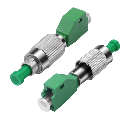 XMSJSIY FC zu LC LWL Adapter Single Mode Simplex FC/APC Mann zu LC/APC weibliche optische Faser Hybrid Adapter Stecker für Netzwerk Internet - 2PCS XMSJSIY FC zu LC LWL Adapter Single Mode Simplex FC/APC Mann zu LC/APC weibliche optische Faser Hybrid Adapter Stecker für Netzwerk Internet - 2PCS von XMSJSIY