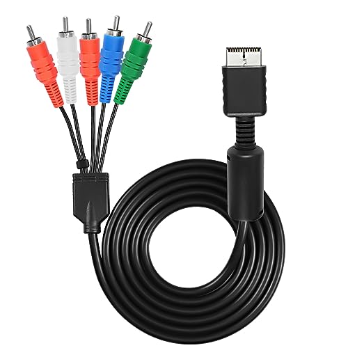 XMSJSIY Komponente AV Kabel für PS2 PS3 AV HDTV Draht Multi Out Video Audio Kabel YPbPr Komponente für PS2 PS3 HDTV EDTV Stecker Kabel – 1.8M XMSJSIY Komponente AV Kabel für PS2 PS3 AV HDTV Draht Multi Out Video Audio Kabel YPbPr Komponente für PS2 PS3 HDTV EDTV Stecker Kabel – 1.8M von XMSJSIY