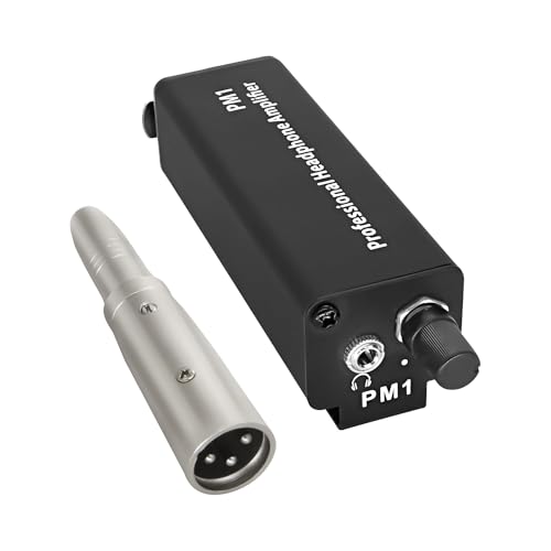 XMSJSIY Monitor Verstärker Kopfhörer Verstärker Stereo Kopfhörer mit XLR / 6.35mm Eingang 3.5mm Ausgang Konverter Portable/Audio Lautstärkeregelung für Keyboarder, Drummer, Gitarre XMSJSIY Monitor Verstärker Kopfhörer Verstärker Stereo Kopfhörer mit XLR / 6.35mm Eingang 3.5mm Ausgang Konverter Portable/Audio Lautstärkeregelung für Keyboarder, Drummer, Gitarre von XMSJSIY