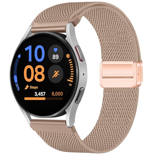Uhrenarmband 20mm Kompatibel mit Samsung Galaxy Watch 7 Armband/Uhr fe/6/5 Pro/4 Classic,Nylon Armbänder für Vivoactive 3/5 Männer Frauen Sportband Schnellverschluss Uhrenarmband 20mm Kompatibel mit Samsung Galaxy Watch 7 Armband/Uhr fe/6/5 Pro/4 Classic,Nylon Armbänder für Vivoactive 3/5 Männer Frauen Sportband Schnellverschluss von XMUXI