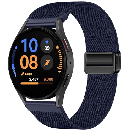 Uhrenarmband 20mm Kompatibel mit Samsung Galaxy Watch 7 Armband/Uhr fe/6/5 Pro/4 Classic,Nylon Armbänder für Vivoactive 3/5 Männer Frauen Sportband Schnellverschluss Uhrenarmband 20mm Kompatibel mit Samsung Galaxy Watch 7 Armband/Uhr fe/6/5 Pro/4 Classic,Nylon Armbänder für Vivoactive 3/5 Männer Frauen Sportband Schnellverschluss von XMUXI