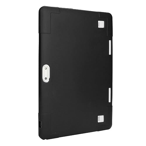 Android Tablet 10 Zoll 10 Zoll Tablet Hülle Universal Silikon Cover Case Für 10 10.1 Zoll Android Tablet PC Kompatibel mit iPad 4. Generation Hülle (Schwarz, Einheitsgröße) von XNBZW
