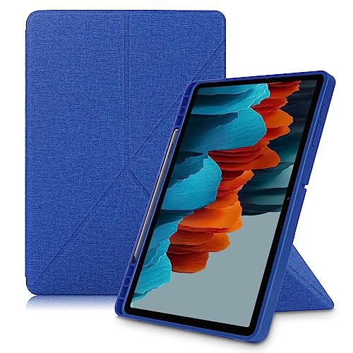 Tablet-Reise Compatible with Samsung Galaxy Tab S7 FE T736/T970 Tablet-Hülle, schlanke PC-Schutzhülle mit Harter Rückseite, schützende Smart-Cover-Hülle, Folio-Hülle mit Mehreren Betrachtungswinkeln, Tablet-Reise Compatible with Samsung Galaxy Tab S7 FE T736/T970 Tablet-Hülle, schlanke PC-Schutzhülle mit Harter Rückseite, schützende Smart-Cover-Hülle, Folio-Hülle mit Mehreren Betrachtungswinkeln, von XNCVBD