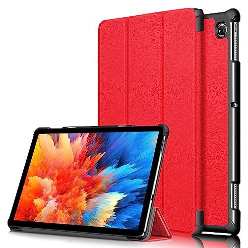 Tablet-Reise Hülle Compatible with ASUS Adolpad P030/10Pro, dreifach faltbare Smart-Tablet-Hülle, ultradünne, leichte Schutzhülle mit Standfunktion, harte PC-Rückseite, Folio-Hülle, automatische Sleep von XNCVBD