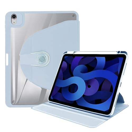 Tablet-Reise Hülle kompatibel mit iPad 10.2 2019/2020/2021, um 360° drehbarer Ständer, Smart-Tablet-Abdeckung, harte PC-Rückschale, schmale Hülle, Hartschale, Folio-Hülle, automatische Sleep/Wake-Tabl Tablet-Reise Hülle kompatibel mit iPad 10.2 2019/2020/2021, um 360° drehbarer Ständer, Smart-Tablet-Abdeckung, harte PC-Rückschale, schmale Hülle, Hartschale, Folio-Hülle, automatische Sleep/Wake-Tabl von XNCVBD
