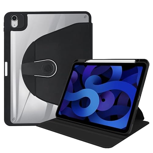 Tablet-Reise Hülle kompatibel mit iPad Pro 11 2021, 360° drehbarer Ständer, Smart-Tablet-Abdeckung, harte PC-Rückschale, schmale Hülle, Hartschale, Folio-Hülle, automatische Sleep/Wake-Tablet-Hülle Ta Tablet-Reise Hülle kompatibel mit iPad Pro 11 2021, 360° drehbarer Ständer, Smart-Tablet-Abdeckung, harte PC-Rückschale, schmale Hülle, Hartschale, Folio-Hülle, automatische Sleep/Wake-Tablet-Hülle Ta von XNCVBD