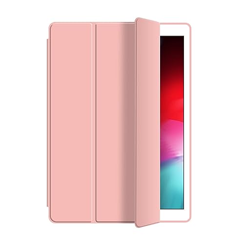 Tablet-Reise Intelligente Tablet-Abdeckung, kompatibel mit Huawei MatePad 10.4/C5-10.4, dreifach faltbare, schlanke Tablet-Hülle, stoßfeste Waben-TPU-Hülle mit robustem, langlebigem Ständer und automa von XNCVBD