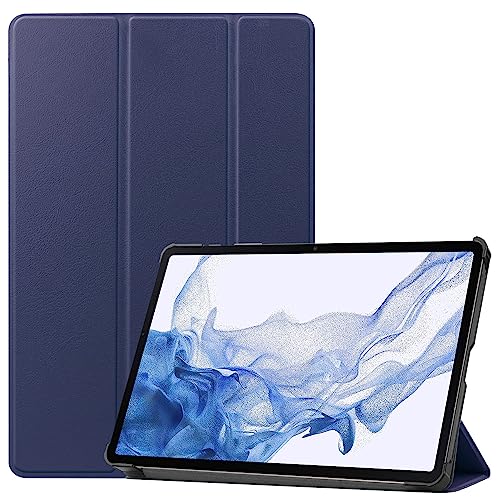 Tablet-Reise Kompatibel mit Samsung Galaxy Tab S9 Hülle 11 Zoll, dreifach Faltbare Smart-Tablet-Hülle, Harte PC-Rückseite, schlanke Hülle, mehrere Betrachtungswinkel, Ständer, Hartschale, Folio-Hülle Tablet-Reise Kompatibel mit Samsung Galaxy Tab S9 Hülle 11 Zoll, dreifach Faltbare Smart-Tablet-Hülle, Harte PC-Rückseite, schlanke Hülle, mehrere Betrachtungswinkel, Ständer, Hartschale, Folio-Hülle von XNCVBD