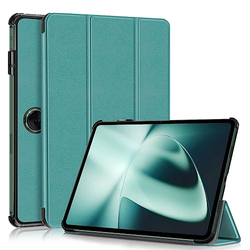 Tablet-Reise Schutzhülle Compatible with OnePlus Pad/OPPO Pad 2, dreifach faltbar, Smart-Tablet-Hülle, ultradünn, leicht, mit Standfunktion, Hart-PC-Rückseite, Folio-Hülle, Tablet-Hülle mit automatisc Tablet-Reise Schutzhülle Compatible with OnePlus Pad/OPPO Pad 2, dreifach faltbar, Smart-Tablet-Hülle, ultradünn, leicht, mit Standfunktion, Hart-PC-Rückseite, Folio-Hülle, Tablet-Hülle mit automatisc von XNCVBD