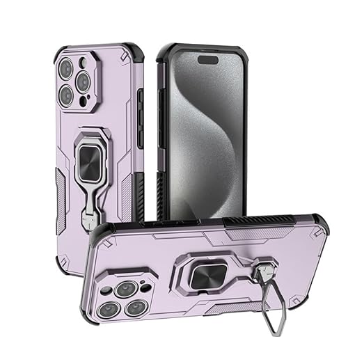 Telefonmode Fallschutzhülle, kompatibel mit iPhone 16 Pro Max 6,9 Zoll, Hülle mit integriertem Ringständer, stoßfester, schlanker Schale mit weichen Kanten, rutschfester und sturzsicherer Schutzhülle Telefonmode Fallschutzhülle, kompatibel mit iPhone 16 Pro Max 6,9 Zoll, Hülle mit integriertem Ringständer, stoßfester, schlanker Schale mit weichen Kanten, rutschfester und sturzsicherer Schutzhülle von XNCVBD